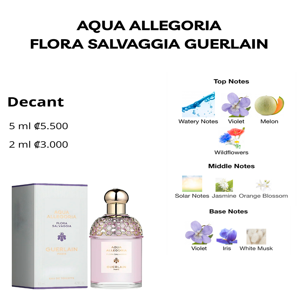 Perfil olfativo de AQUA ALLEGORIA FLORA SALVAGGIA GUERLAIN