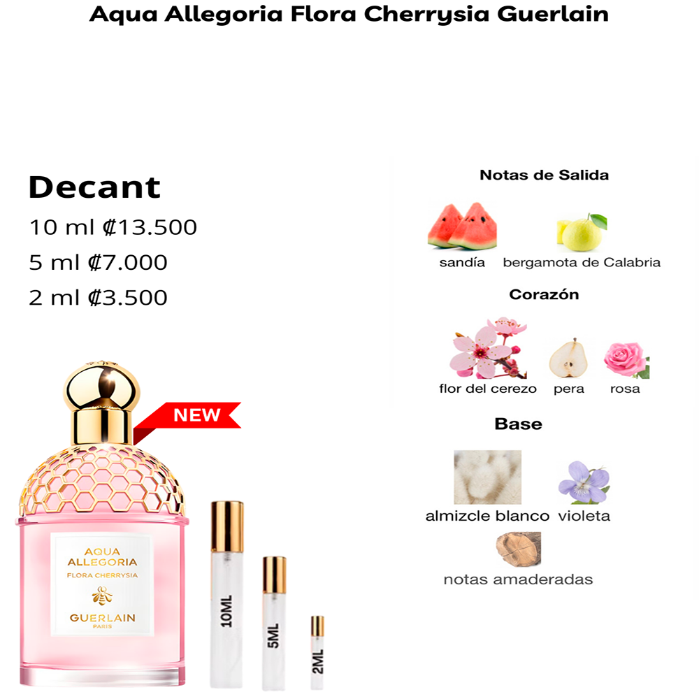 Perfil olfativo de Aqua Allegoria Flora Cherrysia Guerlain