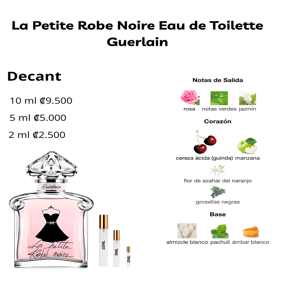 Perfil olfativo de La Petite Robe Noire Eau de Toilette Guerlain