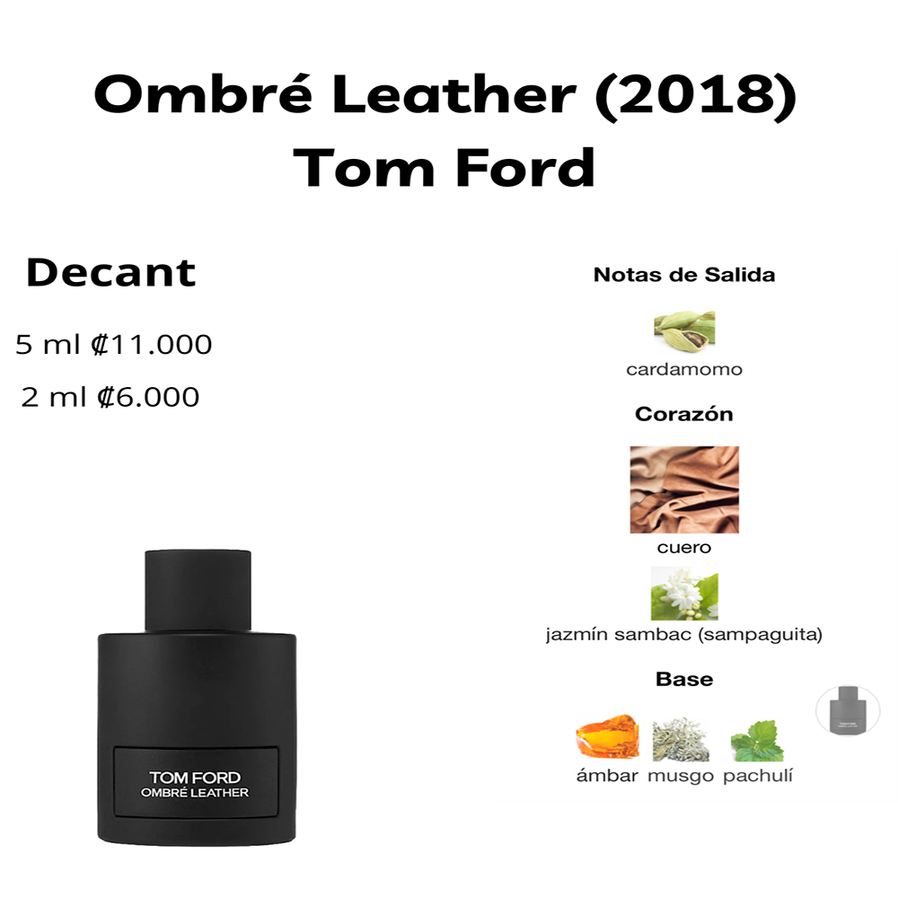 Perfil olfativo de Ombré Leather (2018) Tom Ford