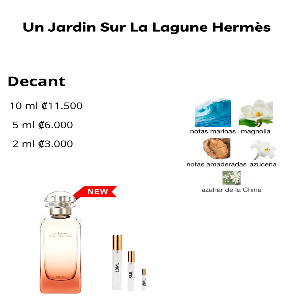 Perfil olfativo de Un Jardin Sur La Lagune Hermès